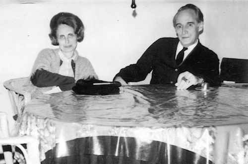 D. Luciana de Mello Garrido (1909-1995) e Dr. Antnio Belard da Fonseca (1907-1984), 1970